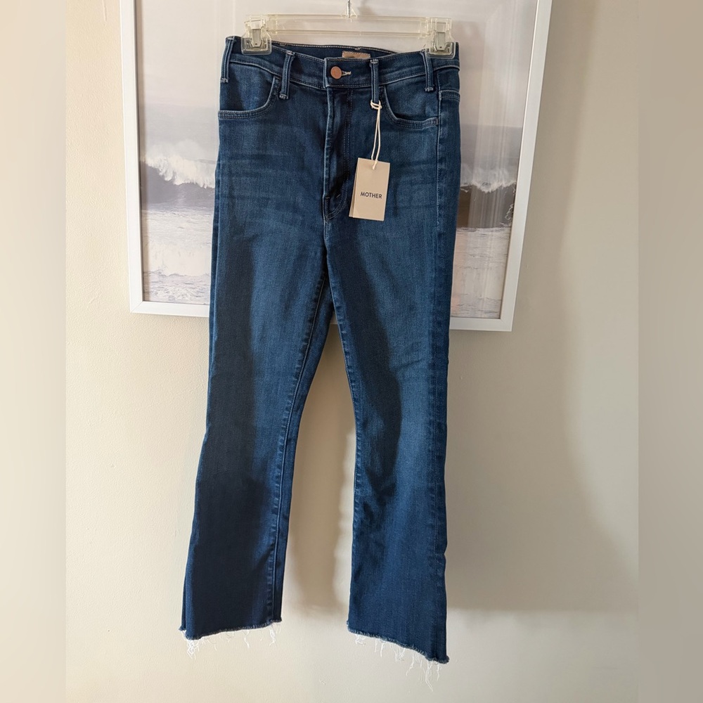 MOTHER The Hustler ankle jeans - size 25, color: home movies